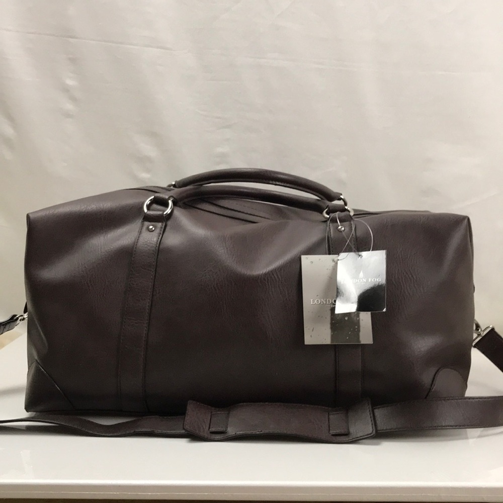 ❗️SOLD❗️London Fog Brown Duffle Bag